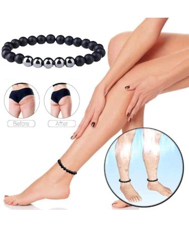 CrazyView Black Hematite Magnetic Therapy Bracelet for Men & Women - Health Fashion & Weight Loss - Stylish & Effective - Buy Online on GoSupps.com