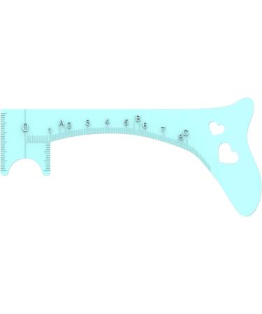 Eyebrow Ruler Eye Brow Stencils for Women | Quick Eye Makeup Tool Multifunctional Brow Measuring Eye Makeup Aid for Defined Brow Lip Lines Blue - Buy Online on GoSupps.com