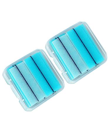 PATKAW 2 Boxes Self-adhesive Lash Strips for False Eyelashes Eyelash Glue Strips for Fake Lashes Waterproof Comfortable Soft