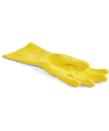 Spontex Multi Use Household Gloves - 12 Pairs Size L Fresh Protection Cotton Flock FSC Naturelatex - Ideal for International Shipping - Buy Online on GoSupps.com