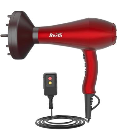 Buy BERTA Professional Hair Dryer 1875W - Tourmaline Ceramic Ionic Technology 4 Attachments - Fast International Shipping - Buy Online on GoSupps.com