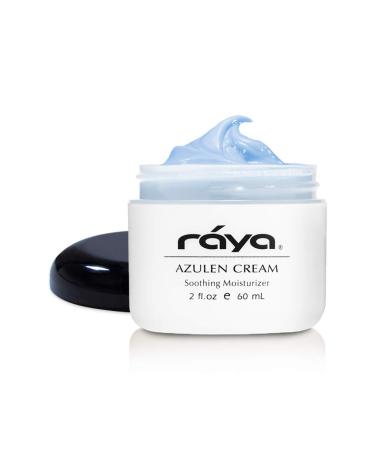 Raya Azulen Cream (301) | Moisturizing Day and Night Face Cream for Combination and Sensitive Skin | Refines  Tones  and Tightens | Made with Soothing Azulene