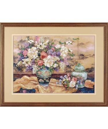 Dimensions Needlecrafts Crewel Oriental Splendor Kit - Exquisite Embroidery Design - Buy Online on GoSupps.com