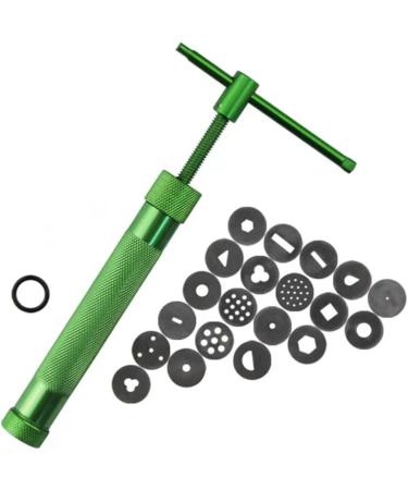 Antianxia Stainless Steel Clay Extruder Set - 30 Pcs Fondant Decorating Tool for Cake & Sugar Paste - Buy Online on GoSupps.com
