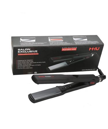 Professional Keratin Hair Straightener 1.25" Flat Iron | Instant Heat Dual Voltage Auto Shut Off - Elevate Your Hair Styling Globally - Buy Online on GoSupps.com