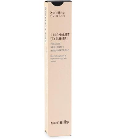 DERMOFARM Sensilis Eternalist Eyeliner Waterproof Black Liquid Eyeliner with Glycols and Pure Pigments Long Lasting Fine Tip Applicator NonTransferable 25ml - Buy Online on GoSupps.com