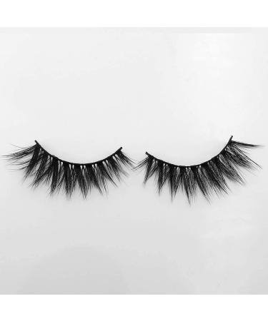 Buy Maycaur 3D Faux Mink False Eyelashes - 3 Pairs of 15mm Soft Fluffy Reusable Lashes for Natural Makeup - International Shipping Available - Buy Online on GoSupps.com