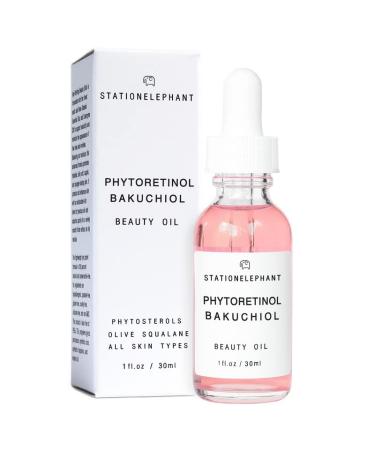PHYTORETINOL BAKUCHIOL VEGAN BEAUTY OIL | All Natural Moisturizer | Squalane Phytosterols Rose Antiaging Face Serum | Ayurveda Extracts |Made in USA | Gift for Her