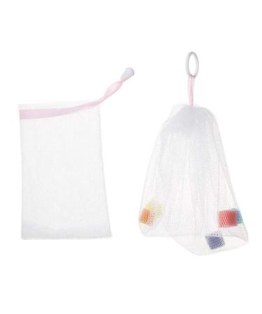Set of 2 bubble nets for bathing and washing your face