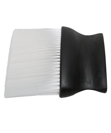 Large Size Barber Hair Cutting Brush Professional Barber Face Brush Barber Neck Brush for Hair Cutting Neck Hair Removal Brush for Barber (White)