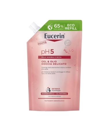 Eucerin Eucerin PH5 - Shower Gel Oil Refill - Face and Body - Dry and Sensitive Skin 400 ml