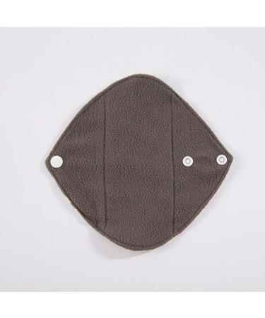 HEALLILY 5pcs Reusable Charcoal Menstrual Pads | Absorbent & Washable Sanitary Pads for Women - Eco-Friendly & Comfortable - Buy Online on GoSupps.com