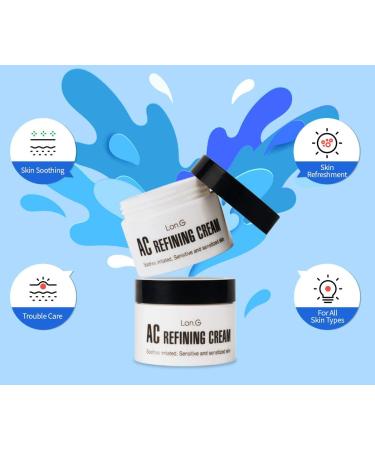 AC Refining Facial Cream Soothing Hydrating Moisturizer for Sensitive Skin | 1.76 oz - International Shipping Available - Buy Online on GoSupps.com