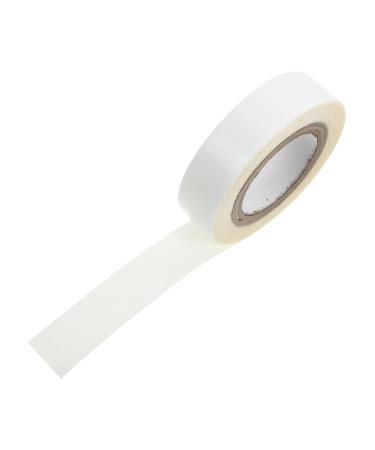 MERRYHAPY 1 Roll Wig Film Hair Glue for Lace Wigs Lace Front Wig Tape Wig Lace Glue Wig Adhesive Wig Hairpiece Tapes Bold Hold Wig Tape for Lace Wigs Lace Wig Tape Strips Tissue White 4.70X4.70X1.30CM White