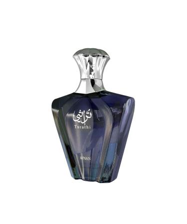 Afnan Turathi Blue Eau de Parfum Spray for Men 3.0 Fl. Oz - Buy Online on GoSupps.com