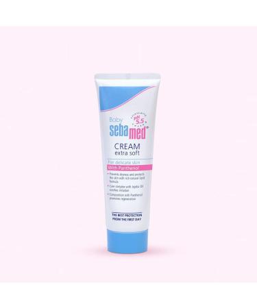 Sebamed Extra Soft Baby Cream 6.8Fl Oz (200ml) | Gentle pH 5.5 Formula for Delicate Skin | Clinically Proven Free from Harmful Chemicals - Buy Online on GoSupps.com