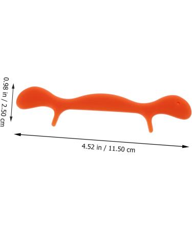 minkissy Orthotics Exerciser Smile Maker Inspiratory Muscle Face Slim Exerciser Sweat Suit Mouth Exerciser Smile Shaping Tool Lip Plumper Tool Sports Muscle Trainer Man Silica Gel 11.5X2.5cm Orange - Buy Online on GoSupps.com