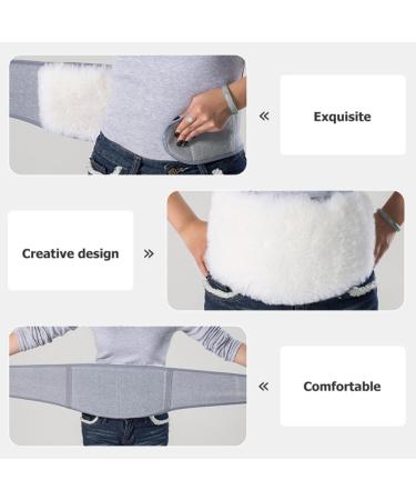 NOLITOY Warm Waist Cincher | Adjustable Wear-resistant Waist Belt for Men & Women | Breathable Support for Waist Pain Relief - Buy Online on GoSupps.com