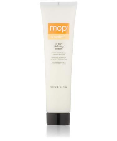 MOP C-System C-Curl Defining Cream  5.1 Fl Oz. - Enhances Curls  Provides Definition  Frizz Protectant - Vitamin C. & Cocnonut Oil Extracts