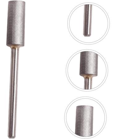 Housoutil 1pc Tungsten Steel Grinding Head Nail Drill Nail Grinding Electric Nail Filer Nail Accessories Acrylic Nails Drill Bit Nail Art Tools Nail Polishing Heads Pedicure Electrical Tools 4x0.5cm Silver - Buy Online on GoSupps.com