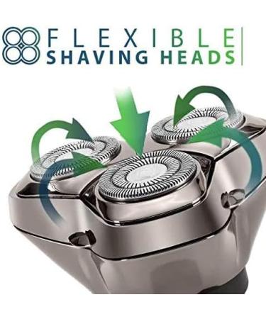 Skull Shaver CR3 Carver Replacement Blade - Compatible with Pitbull, Palm, and Butterfly Kiss Shavers - Wet & Dry Shave - Head and Face - Buy Online on GoSupps.com