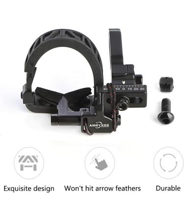 High Speed Metal Rubber Arrow Rest for Compound Bow - Right-Handed | Outdoor Archery Accessory - Buy Online on GoSupps.com