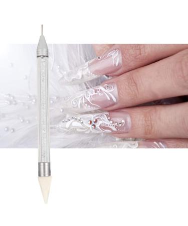 Cuque Crazy Nail Dot Pen - Durable & Fashionable Nail Art Tool for Home & Salon Use (White Crayon) - Buy Online on GoSupps.com