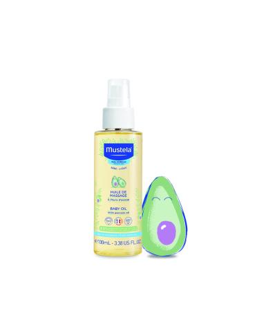 Mustela Baby Oil 3.38 fl oz | Nourishing & Gentle Skin Care for Babies - Buy Online on GoSupps.com