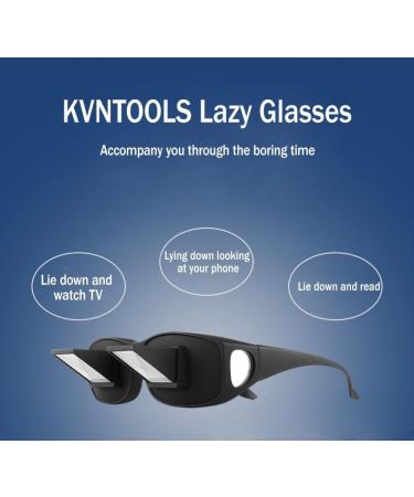 Lazy Glasses for Ultimate Relaxation | Watch TV Read & Browse While Lying Down - Reduce Neck Strain - Buy Online on GoSupps.com