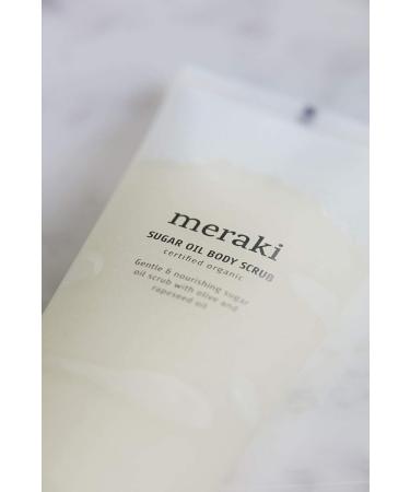 Meraki Sugar & Oil Body Scrub 150ml - Exfoliating & Moisturizing | International Shipping Available - Buy Online on GoSupps.com