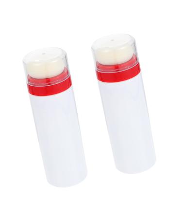 2 pi ces Bo te Rechargeable pour Poudre Gar on Fille avec ponge Douce Contenant Compact pour Voyage et Usage Quotidien Lot Couleur Couleur