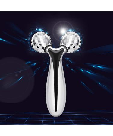 SUPANT V Facial Roller Massager  Reduce Wrinkles in Neck and Eyes  Massage for Lymphatic Drainage  Face Lifting  Reduce Puffiness  Skin Tightening & Collagen Production  Clear Toxins