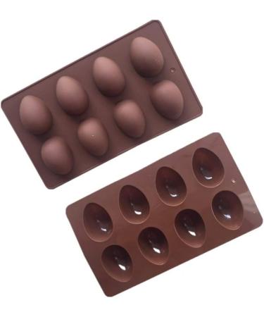 8 Easter Egg Cake Soap Mold Silicone Chocolate Decoration Baking Dec Egg Molds for Frying Trudeau - Buy Online on GoSupps.com
