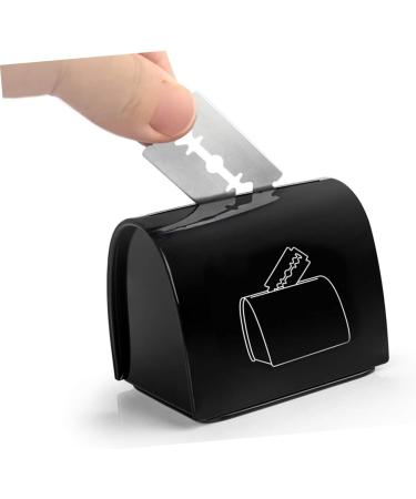 Shop Minkissy 2 Pack Blade Recycling Box - Metal Disposal Container for Safe Razor & Hair Clipping Storage - Buy Online on GoSupps.com