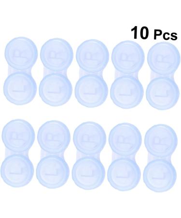 JECOMPRIS 10-Pack Travel Case for Colored Contact Lenses Compact Lens Containers with Mirror & Film | Ideal for International Shipping - Buy Online on GoSupps.com