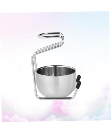 Minkissy Stainless Steel Brush Stand Holder - Boyfriend & Dad Gift | Razor & Beard Brush Holder with Bearing Bracket - Buy Online on GoSupps.com
