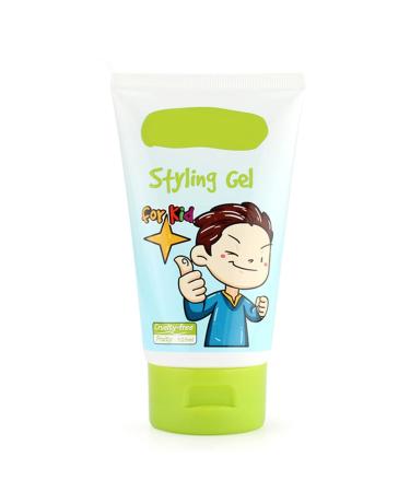 gowwim Baby Hair Gel Hair Gel for Kids Fresh Kids Styling Hair Gel | Medium-Strong Hold | Not Greasy |Fruit fragrance| 4.4oz
