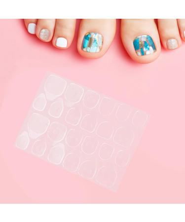 FOMIYES 100 Sheets Press on Nail Adhesive Tabs Nail Glue Stickers Double Side Waterproof Breathable Nail Glue Strong Nail Glue for False Nail Tips Salon Diy Manicure - Buy Online on GoSupps.com