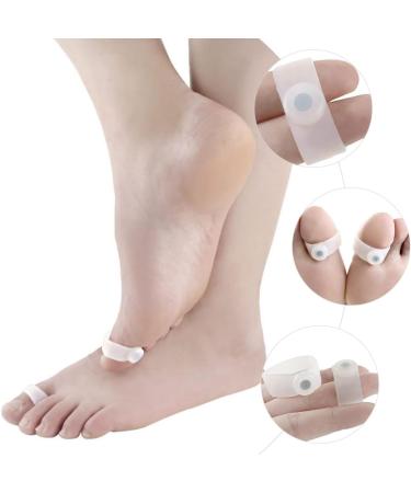 Shop Hemoton 20 Pairs Toe Ring Covers - Elastic Band Massage Rings for Acupoint Relief | Silicone Toe Tools in Travel Box - Buy Online on GoSupps.com