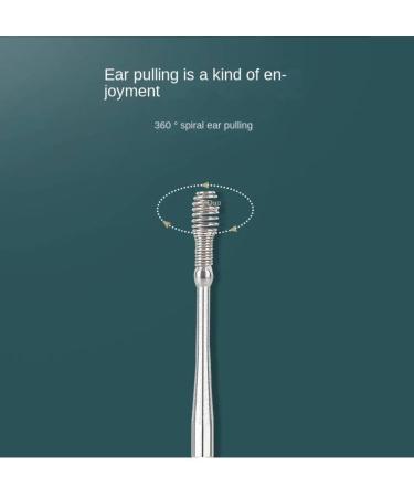 6-Piece Portable Ear Pick Set | Spiral Spring Ear Cleaner | Blue Ear Picking Tools - Buy Online on GoSupps.com