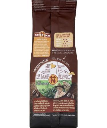 ALTER ECO - Caf moulu quilibr bio - 250g - Saveurs riches et intenses - Cultiv de mani re responsable et durable - Id al pour une alimentation saine. - Lot De 3 - Vendu Par Lot - Buy Online on GoSupps.com