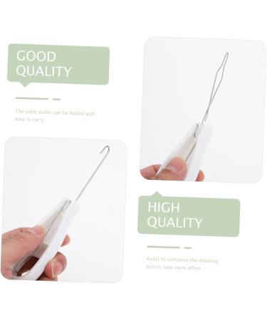 Button Hook Helper Aid Button Assist Tool Hook Dressing Aid Tool White Steel - Buy Online on GoSupps.com