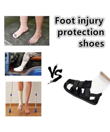 Unisex Adjustable Post-Op Shoe for Left/Right Foot | Medical Walking Shoe for Foot Injuries & Recovery | Small Size - Buy Online on GoSupps.com