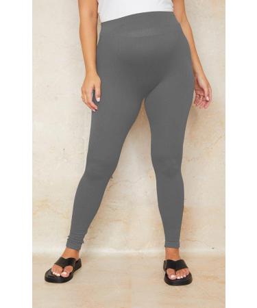 SHADOW DANCE UK Maternity Over Bump Leggings - 14 Light Grey - Buy Online on GoSupps.com