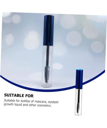 PLAFOPE 10pcs Mascara Bottle Blotting Paper for Oily Skin Eyelash Tubes with Wands Empty Clear Plastic - Buy Online on GoSupps.com