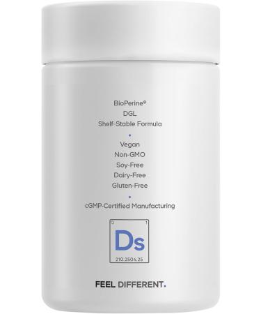 Codeage Daily Synbiotic Supplement - Prebiotics Lactobacillus & Bifidobacterium Probiotics L-Glutamine Zinc L-Carnosine DGL Synbiotic Probiotic BioPerine - Shelf-Stable - 30 Capsules - Buy Online on GoSupps.com