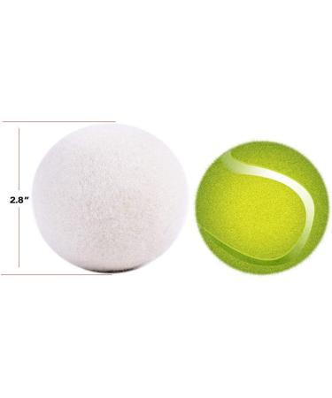 Premium XL Wool Dryer Balls - Pack of 6 | Handmade from Latest Shearing in New Zealand | Natural Fabric Softener for Quick Drying | 2.8 Inch Reusable Dryer Balls - Buy Online on GoSupps.com