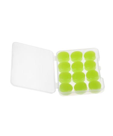 FRCOLOR 12pcs Silicone Ear Plugs Reusable Noise Reduction Earplugs for Sleeping Swimming Concerts