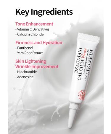 BEAUDIANI Korean Glow Eye Cream 15ml - Dark Circle & Wrinkle Cover - Buy Online on GoSupps.com