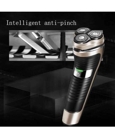 Electric Razor for Men - Portable Wet & Dry Rechargeable Rotary Shaver with Pop-up Trimmer - Waterproof & Cordless - Buy Online on GoSupps.com